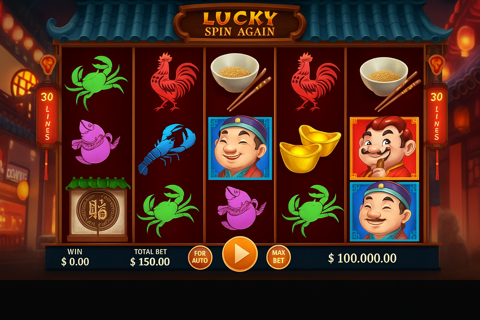 Lucky Casino gameplay